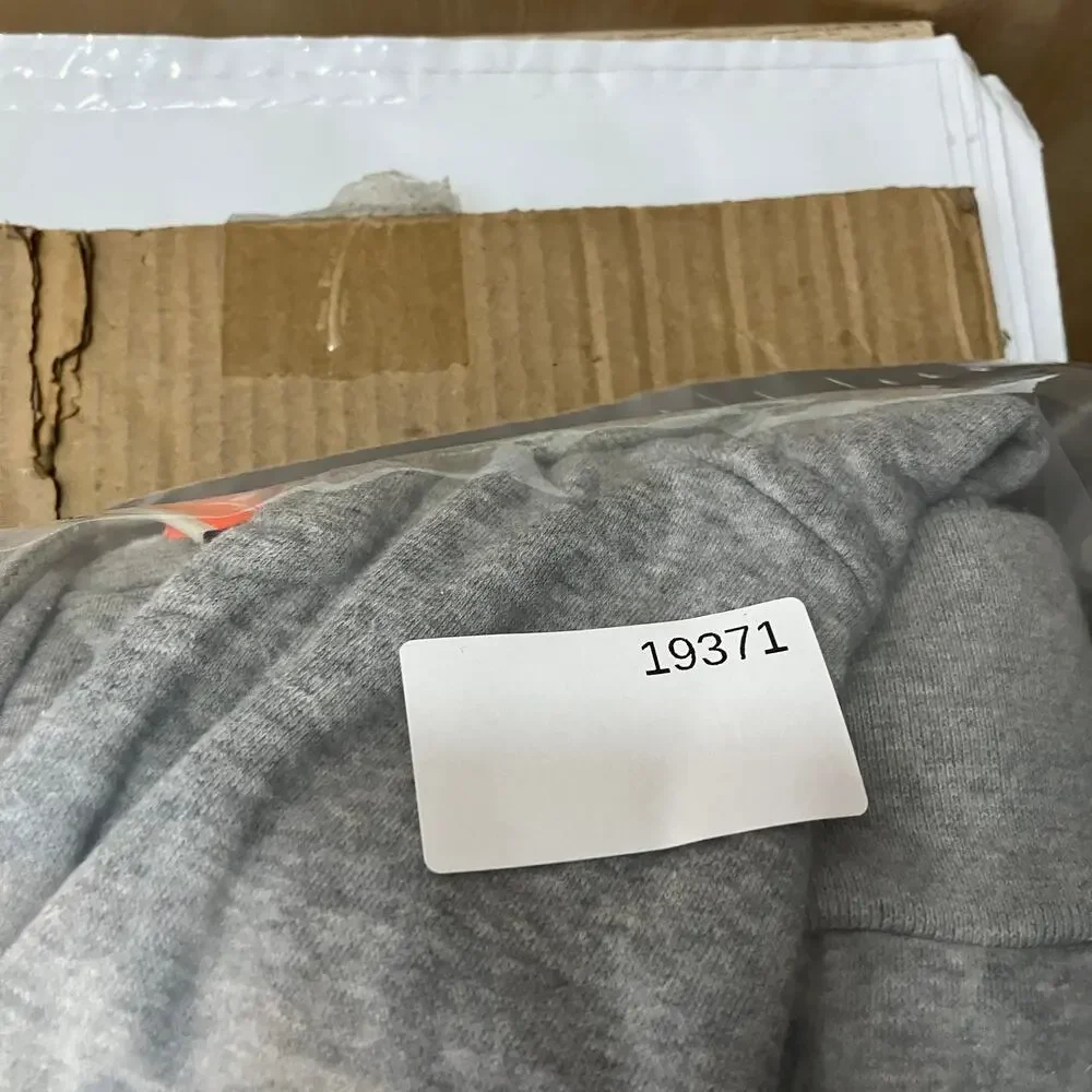Nike Hoodie Boys Size‎ L Gray Full Zip Athletic Dept Logo Long Sleeve Casual